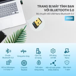 Thumbnail Bộ Chuyển Đổi Bluetooth TP-Link UB500 / UB500 Plus USB Bluetooth 5.3 2