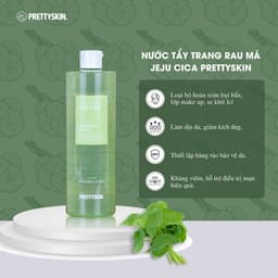 Thumbnail Nước Tẩy Trang Rau Má PRETTY SKIN, Giúp Sạch Sâu, Cấp Ẩm, Giảm Mụn Hiệu Qủa - 500ml 2