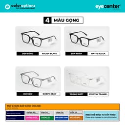 Thumbnail Gọng kính cận nam nữ chính hãng ZAC&CODY B74S nhựa dẻo siêu nhẹ nhập khẩu by Eye Center Vietnam 2