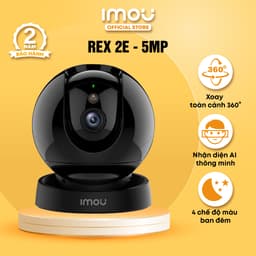 Thumbnail Camera Wifi trong nhà Imou Rex 2E I 3MP/5MP | IPC-GK2DP-5C0WE I Tua theo điểm | Phát hiện chuyển động 1