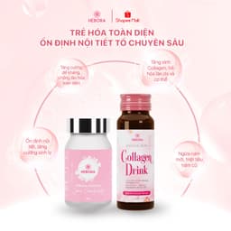 Thumbnail Combo Nước uống Hebora Collagen Drink 50ml và Viên uống Hebora Premium 1