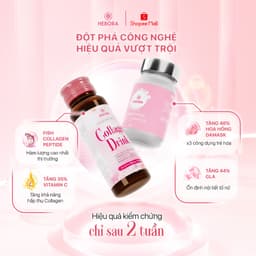 Thumbnail Combo Nước uống Hebora Collagen Drink 50ml và Viên uống Hebora Premium 4