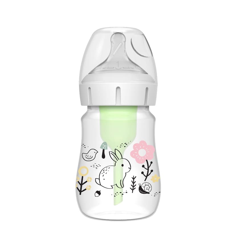 Ảnh Bình sữa Dr Brown's "Option Plus" cổ rộng 150ml và 270ml nhựa  PP Option Plus in hoạ tiết TQ. 4