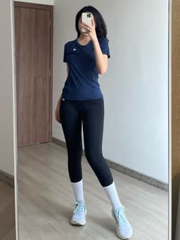 Thumbnail Áo tập gym yoga nữ Fitme Sigma phối lưới thông thoáng, vải cao cấp co giãn 4 chiều thấm hút mồ hôi tốt ATSM 2