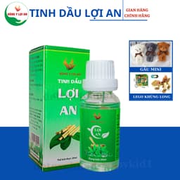 Thumbnail Tinh dầu bôi ho, sổ mũi, khò khè cho bé Lợi An 20m Hàng Chuẩn 1