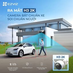 Thumbnail Camera IP WIFI EZVIZ H3 3K 5.0MP Siêu Nét, Phân Biệt Người/Xe , Đàm Thoại 2 Chiều 3