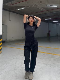 Thumbnail Bộ đồ tập gym Fitme Sportswear Sigma, quần dài Jogger chất liệu microfiber thoáng mát 4