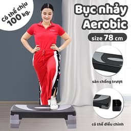 Thumbnail Bục tập aerobic dậm nhảy toàn thân Size 68-72-78-110cm thể dục điều chỉnh độ cao 2