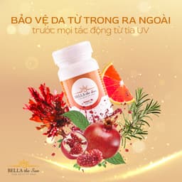 Thumbnail Bộ đôi chăm sóc da toàn diện cải thiện nội tiết tố, ngăn chặn tác hại tia UV và lão hóa Bella Fora và Bella The Sun 3
