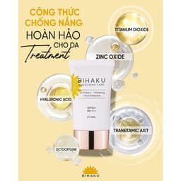 Thumbnail Bộ đôi chống nắng toàn diện và dưỡng trắng da ngừa lão hoá chuyên sâu từ Nhật Bản Bella The Sun 30v và Bihaku Sunscreen 4