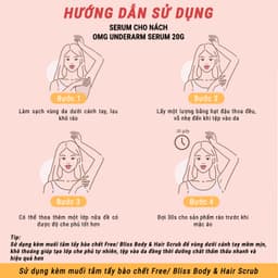 Thumbnail Serum nách che khuyết điểm, hỗ trợ giảm thâm nách & làm sáng nách BareSoul OMG Underarm Serum 20G 4