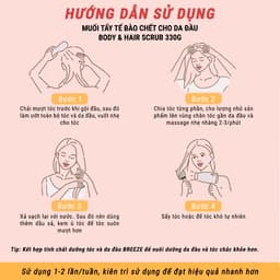Thumbnail Muối gội tẩy tế bào chết da đầu, tóc BareSoul FREE Hair Scrub 330g 3