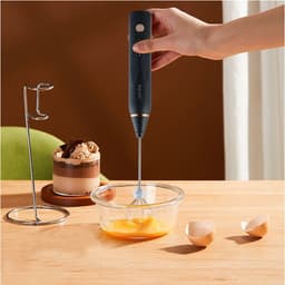 Thumbnail Máy đánh bọt cà phê mini cầm tay, máy đánh trứng Sokany SK201A 3 cấp độ sạc pin USB tặng kèm 2 đầu khuấy và tạo bọt 4