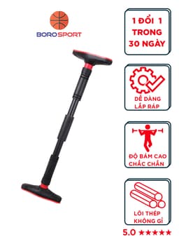 Thumbnail Xà Đơn Treo Tường Bảo Hành 12 Tháng Thanh Xà Gắn Tường Tay Câm Bọc Đệm Chống Trượt Khóa An Toàn Cleacco XDTT Boro Sport 3