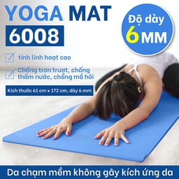 Thumbnail BG Combo loại dày 6mm TPE Thảm tập yoga & Túi đựng thảm tập gym siêu bền 3