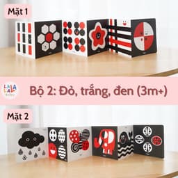 Thumbnail Bộ Thẻ Ziczac - Decal - Flashcard Kích Thích Thị Giác Trí Não Cho Trẻ Sơ Sinh - Lalala Baby 2