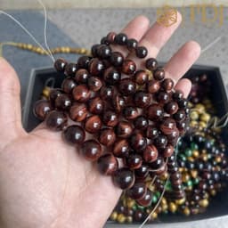 Thumbnail Hạt đá phong thủy Mắt Hổ nhiều màu PDJ - 6mm.8mm.10mm.12mm.14mm - Trang sức PDJ 3