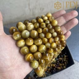 Thumbnail Hạt đá phong thủy Mắt Hổ nhiều màu PDJ - 6mm.8mm.10mm.12mm.14mm - Trang sức PDJ 1