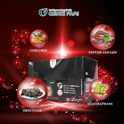 Thumbnail Viên Uống Bổ Gan Kanzo Ukon Hộp 30 Viên Genki Fami Nhật Bản Date T2/2026 4