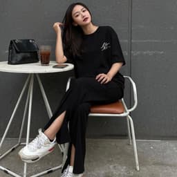 Thumbnail Áo thun NELLY Cotton 260gsm Premium - SVT Tay Lỡ Form Rộng Nam Nữ 4