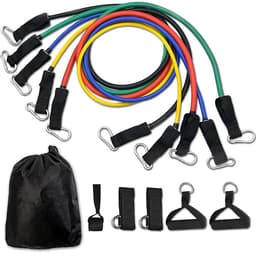 Thumbnail Bộ Dây Cao Su Đàn Hồi Kháng Lực Ngũ Sắc 11 Món Tập Gym Tiện Ích - Hãng Dododios 2