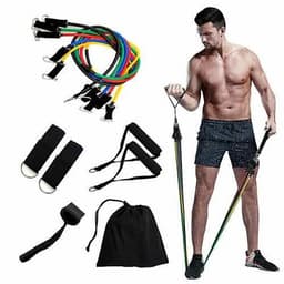 Thumbnail Bộ Dây Cao Su Đàn Hồi Kháng Lực Ngũ Sắc 11 Món Tập Gym Tiện Ích - Hãng Dododios 3