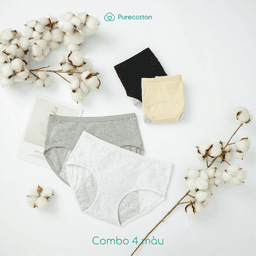 Thumbnail Quần lót chống tràn nguyệt san Purecotton chống tràn kinh nguyệt Happy Moon PC031 2