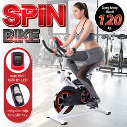 Thumbnail BG-Xe đạp tập gym tại nhà dụng cụ thể thao, S303 giúp giảm mỡ hiệu quả yên tĩnh tiện lợi 4