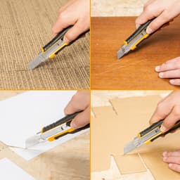 Thumbnail Dao rọc giấy Ingco HKNS11815 x1 lưỡi dài 179mm | HKNS16538 | HKNS28035 x3 lưỡi dao 18mm x 100mm, chiều dài 169mm 4