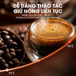 Thumbnail Samono Máy pha cà phê/trà 750ml, chức năng giữ nhiệt, vòi tự ngắt chống rò rỉ, hộp chứa có thể tháo rời 4