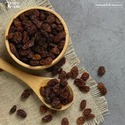 Thumbnail Nho khô đen Chile Just Snack kích cỡ Jumbo làm khô tự nhiên | Hộp 250g, Đồ ăn Vặt Healthy 4