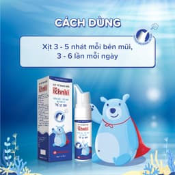 Thumbnail Xịt vệ sinh mũi Ích Nhi 75ml, phòng ngừa sổ mũi, ngạt mũi và viêm xoang, an toàn cho trẻ sơ sinh và trẻ nhỏ 4