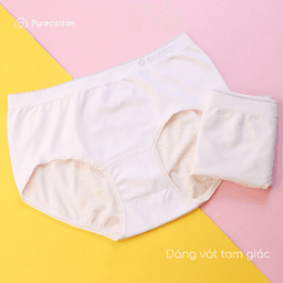 Thumbnail Quần lót chống tràn nguyệt san Purecotton chất liệu sợi sồi cao cấp Sozoo Paintie PC082 4