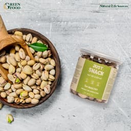 Thumbnail Hạt Dẻ Cười Mỹ Just Snack Green Food có vỏ | Hộp 180g 4