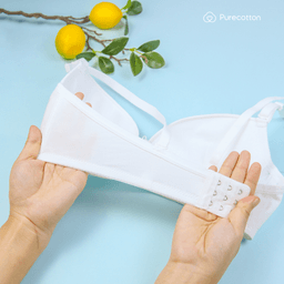 Thumbnail Áo lót bé gái Purecotton chất liệu cotton cao cấp kiểu dáng cài khuy có đệm Muse Bra PC102 3