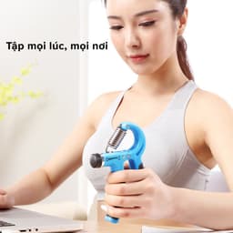 Thumbnail Kìm Bóp Tay Tập Lực Cơ Tay Chữ R Đếm Số Dụng Cụ Tập Gym Tại Nhà Điều Chỉnh Lực Từ 5 - 60kg Chọn Màu Cao Cấp Hãng Amalife 3