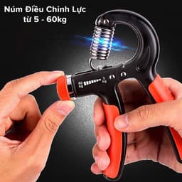 Thumbnail Kìm Bóp Tay Tập Lực Cơ Tay Chữ R Đếm Số Dụng Cụ Tập Gym Tại Nhà Điều Chỉnh Lực Từ 5 - 60kg Chọn Màu Cao Cấp Hãng Amalife 4