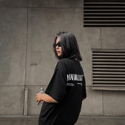 Thumbnail Áo thun NELLY Cotton 260gsm Premium - Minimalis Tay Lỡ Form Rộng Nam Nữ 2