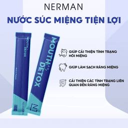Thumbnail Nước súc miệng dạng gói Mouth Detox Nerman 10ml tiện lợi 3