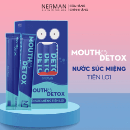 Thumbnail Nước súc miệng dạng gói Mouth Detox Nerman 10ml tiện lợi 1