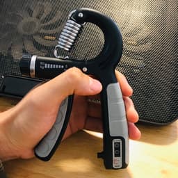 Thumbnail Kìm Bóp Tay Tập Lực Cơ Cổ Tay Chữ R Dụng Cụ Tập Gym Tại Nhà Điều Chỉnh Lực Từ 5 - 60kg Có Loại Đếm Số Hãng Amalife 1