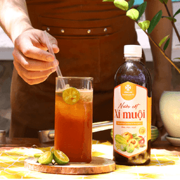 Thumbnail Nước cốt xí muội Hồng Lam chai (500ml). Có vị chua ngọt 2
