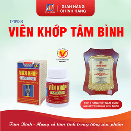 Thumbnail Combo 03 hộp viên khớp Tâm Bình Hỗ trợ giảm đau khớp, viêm khớp, thoái hóa khớp từ thảo dược 2