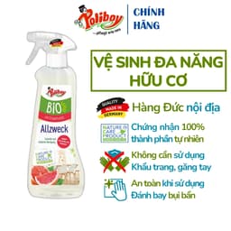Thumbnail Xịt Vệ Sinh Đồ Gỗ Nội Thất Hữu Cơ POLIBOY Làm Sạch Mọi Bề Mặt Nội Thất, Chống Bám Bụi Nội Thất 500ml 1
