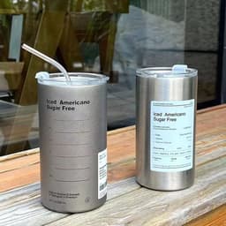 Thumbnail Ly giữ nhiệt Iced Americano Inox 304 cao cấp GOSE cốc uống nước giữ nhiệt kèm ống hút 2
