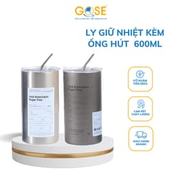 Thumbnail Ly giữ nhiệt Iced Americano Inox 304 cao cấp GOSE cốc uống nước giữ nhiệt kèm ống hút 1