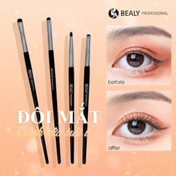 Thumbnail Cọ Trang Điểm Mắt Bealy 4C 1