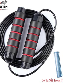 Thumbnail Dây Nhảy Cá Nhân Lõi Cáp Tích Hợp Tạ Sắt Tay Cầm Cao Cấp Tập Thể Thao Chính Hãng Đại Nam Sport 1