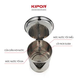 Thumbnail Ấm siêu tốc KIPOR KP-A318SA dung tích lớn 1.8L - 1500W - Hàng chính hãng - Bảo hành tại nhà 12 tháng 2