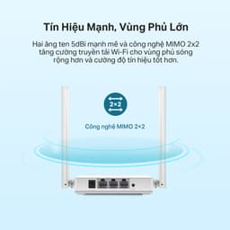 Thumbnail Bộ Phát Wifi TP-Link TL-WR820N Chuẩn N 300Mbps Bảo Vệ Mạng Gia Đình Tối Đa 2